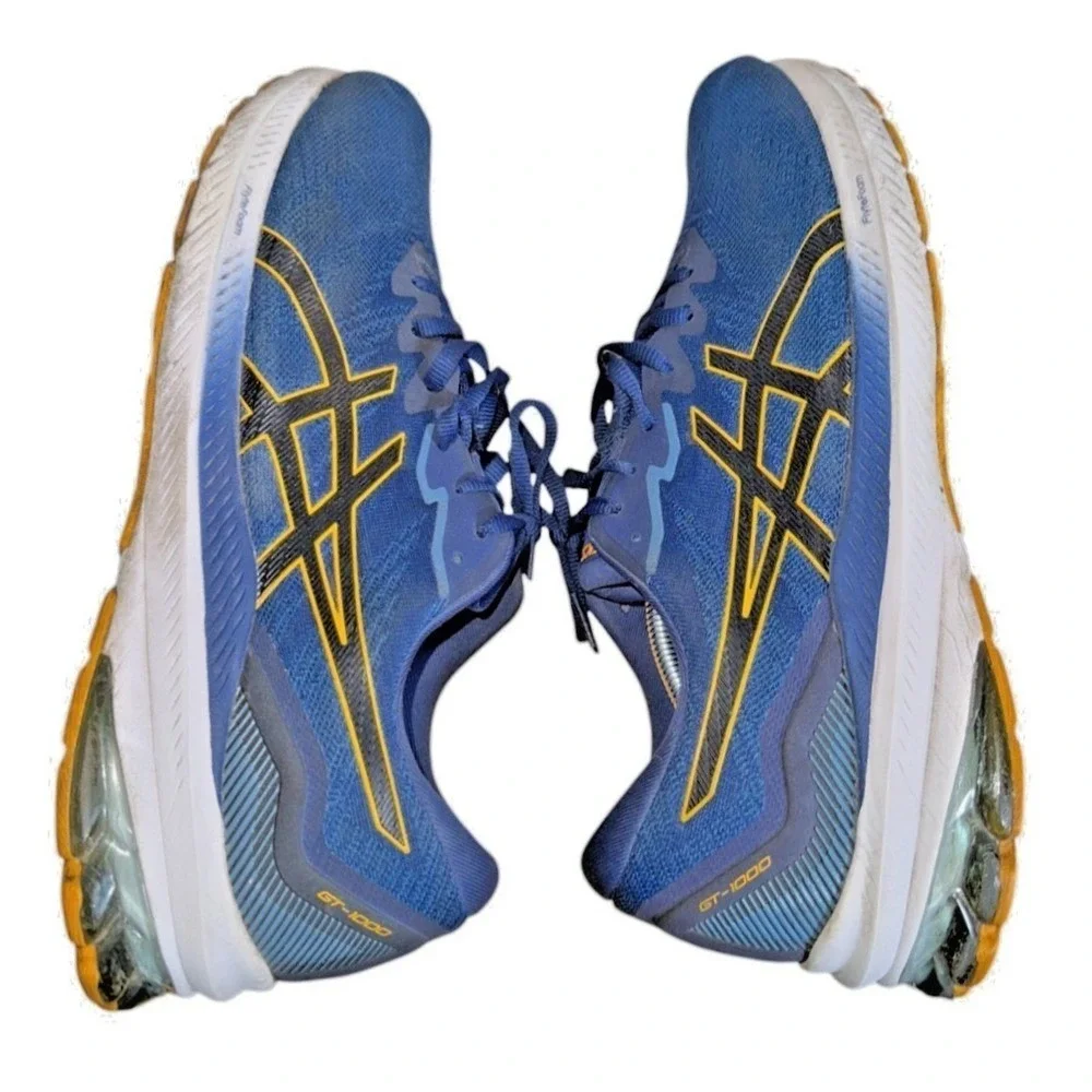 Asics GT-1000 Mens‎ 14 Pre-Owned Blue Running Walking Shoes/Sneakers 1011B354
